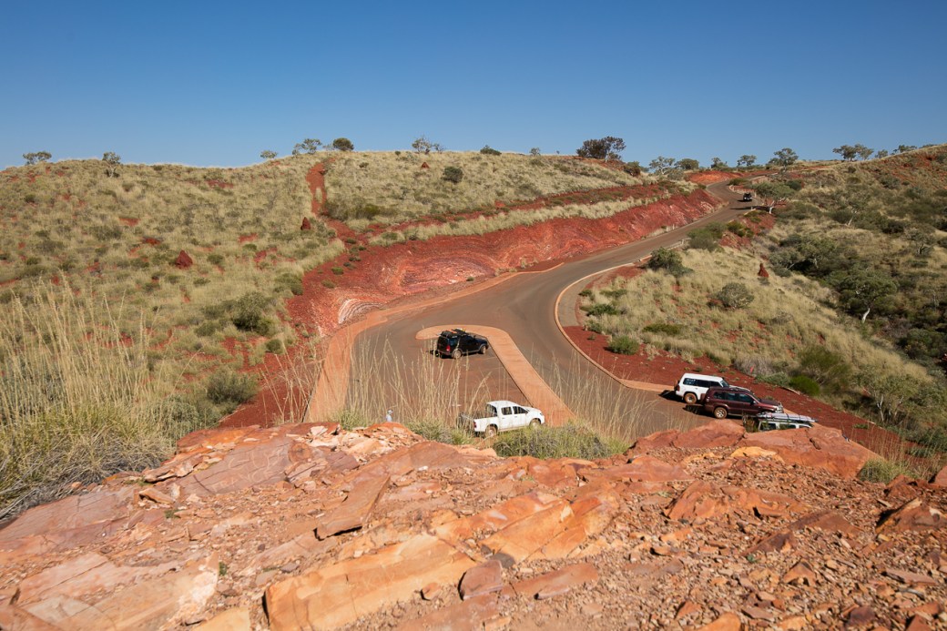 Hamersley Gorge car park